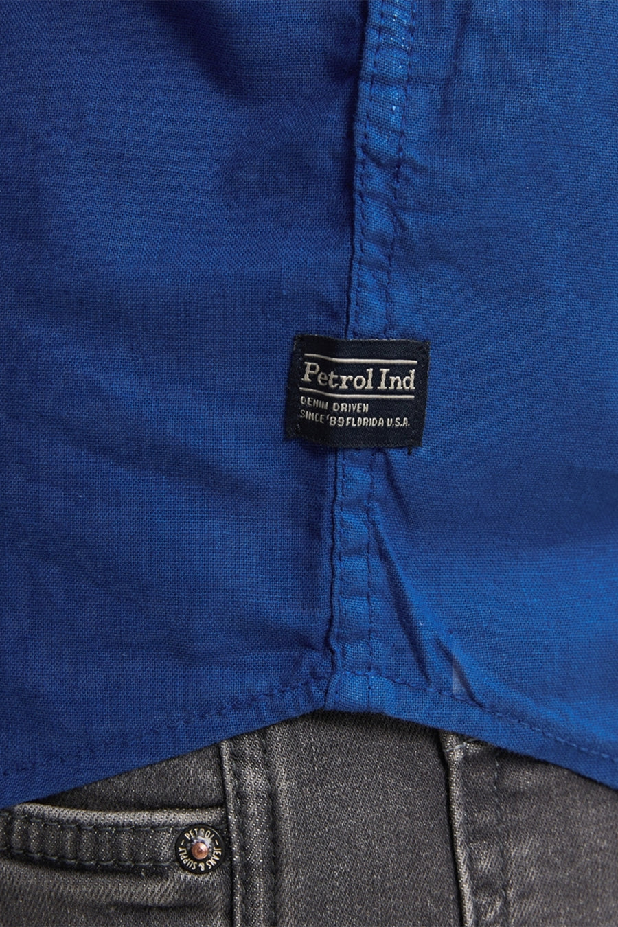 Chemise à manches longues - bleu - Petrol Industries®