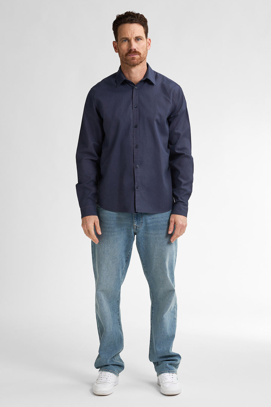 Chemise à manches longues - bleu - Petrol Industries®