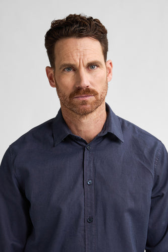 Chemise à manches longues - bleu - Petrol Industries®