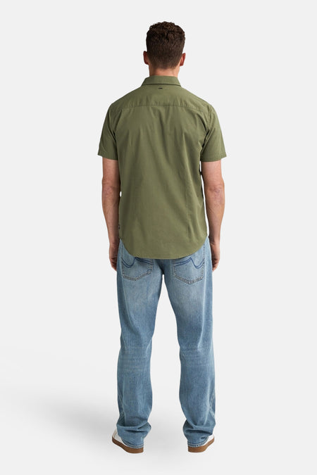 Chemise à manches courtes - Kaki