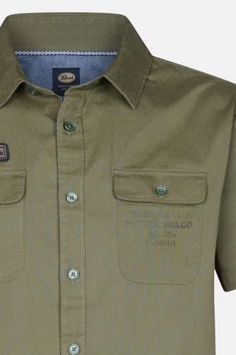 Chemise à manches courtes - Kaki - Petrol Industries®