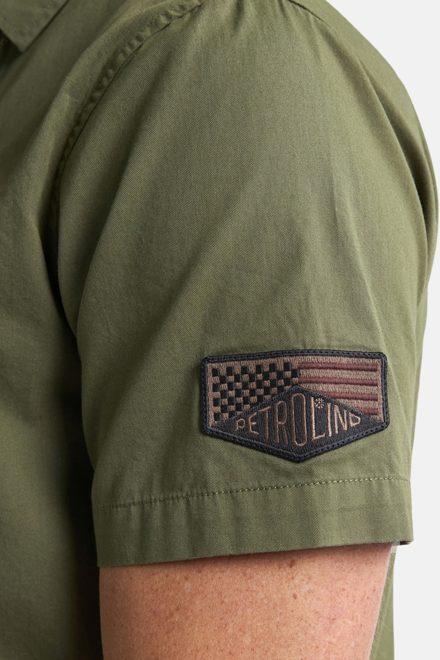 Chemise à manches courtes - Kaki - Petrol Industries®