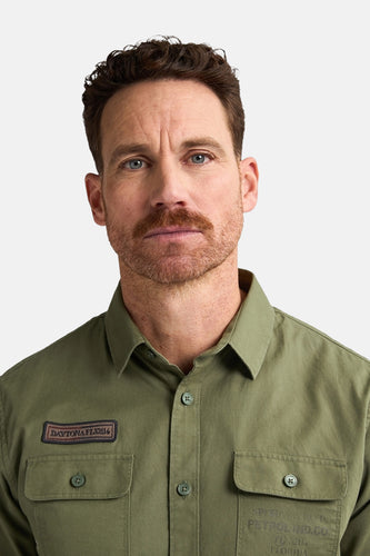 Chemise à manches courtes - Kaki - Petrol Industries®