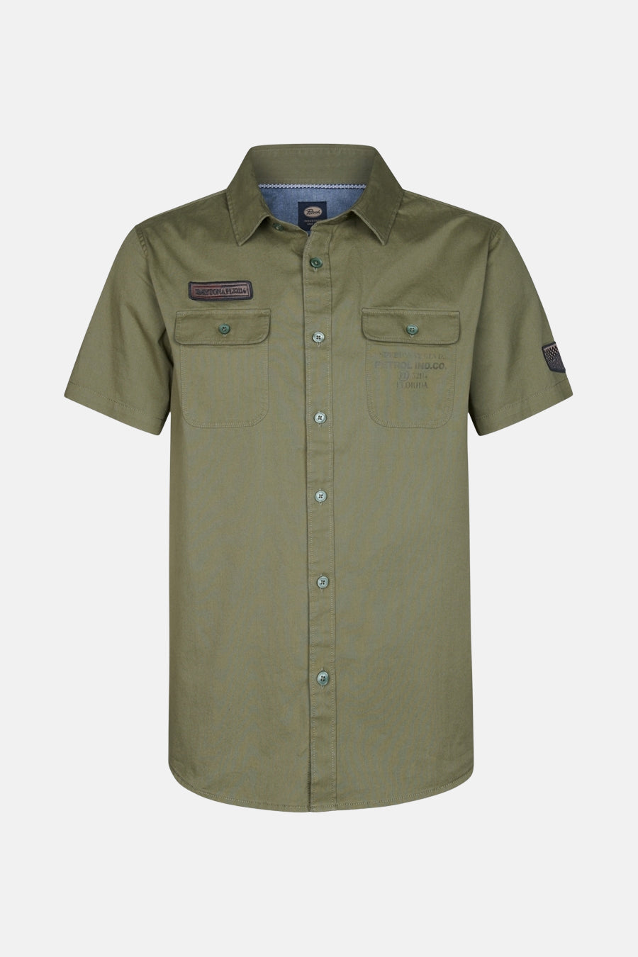 Chemise à manches courtes - Kaki - Petrol Industries®