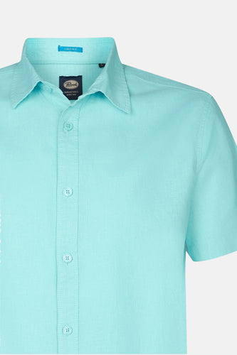 Chemise à manches courtes - Turquoise - Petrol Industries®