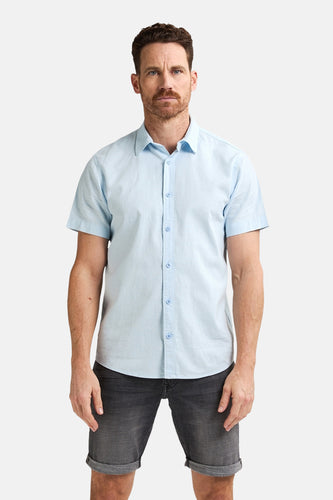 Chemise à manches courtes - bleu