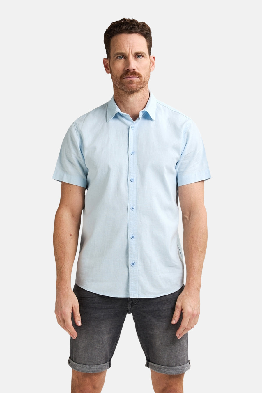 Chemise à manches courtes - bleu - Petrol Industries®