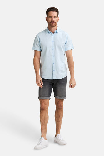 Chemise à manches courtes - bleu