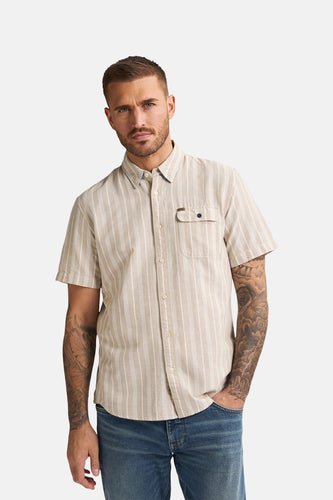 Chemise à manches courtes - beige - Petrol Industries®