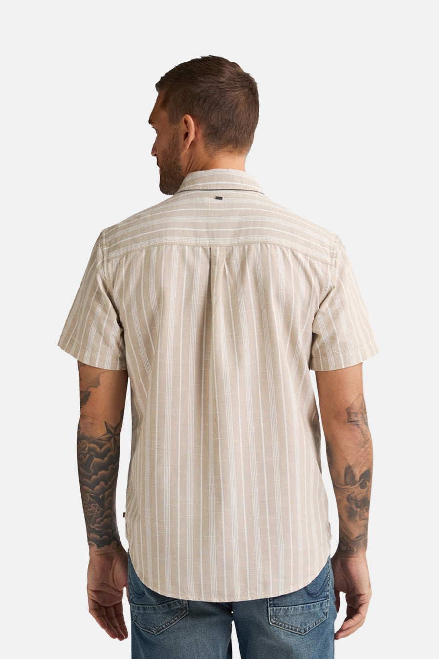 Chemise à manches courtes - beige - Petrol Industries®