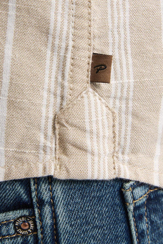 Chemise à manches courtes - beige - Petrol Industries®