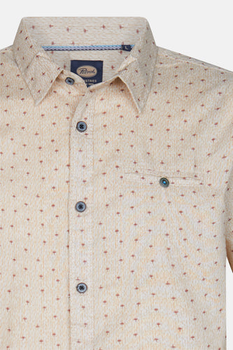 Chemise à manches courtes - beige - Petrol Industries®
