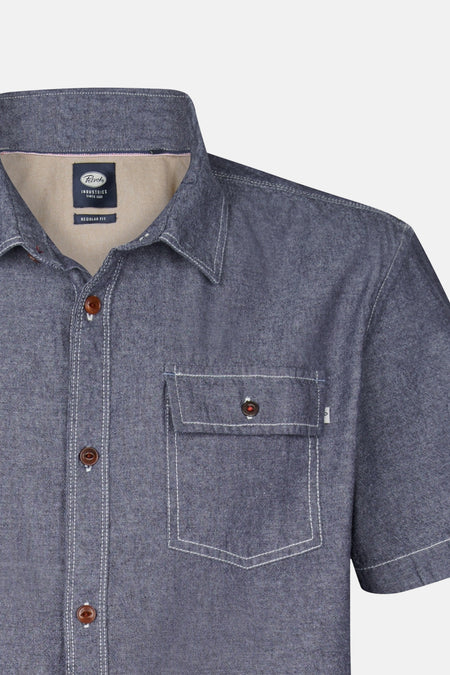 Chemise (manches courtes) Bleu - Petrol Industries®