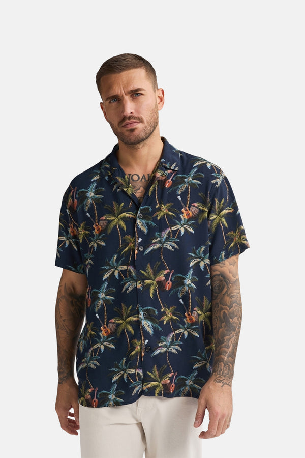 Chemise (manches courtes) Bleu - Petrol Industries®