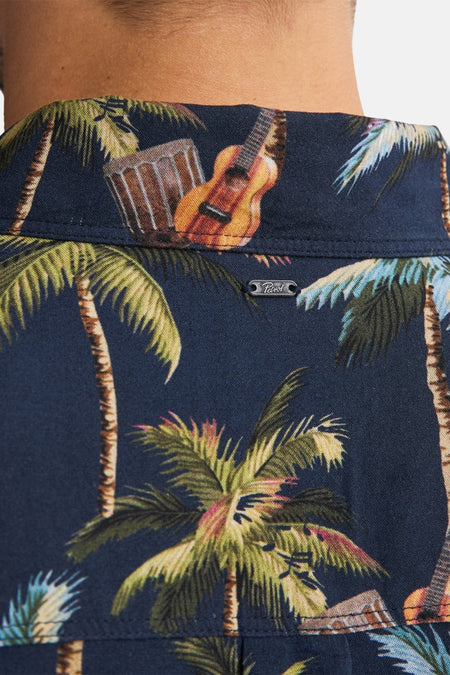 Chemise à manches courtes - bleu