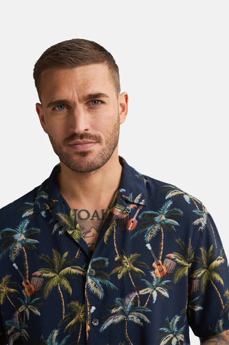 Chemise à manches courtes - bleu - Petrol Industries®