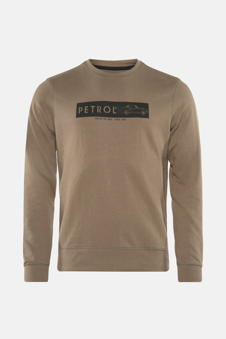 Sweat col O Beige - Petrol Industries®