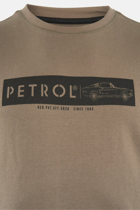 Sweat col O Beige - Petrol Industries®