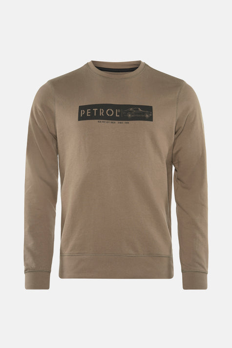 Sweat col O Beige - Petrol Industries®