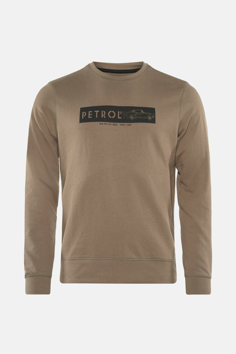 Sweat col O Beige - Petrol Industries®