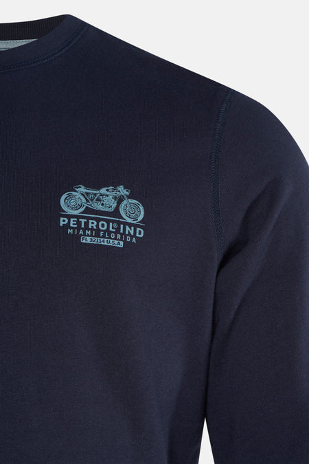 Sweat col O Bleu - Petrol Industries®