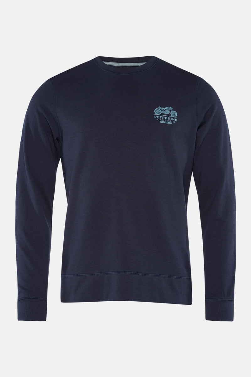 Sweat col O Bleu - Petrol Industries®