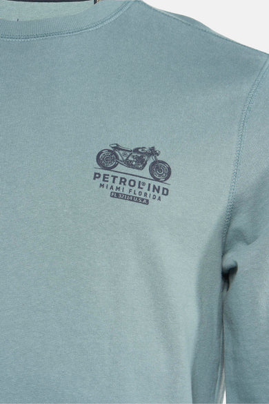 Sweat col O Bleu - Petrol Industries®