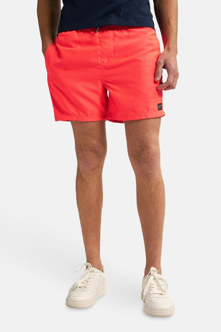 Short de bain - corail