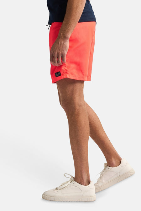 Short de bain - corail