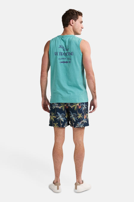 Short de bain - bleu