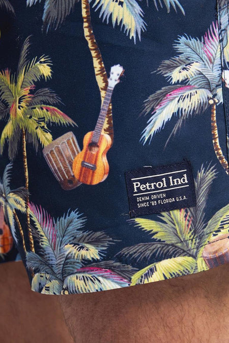 Short de bain - bleu