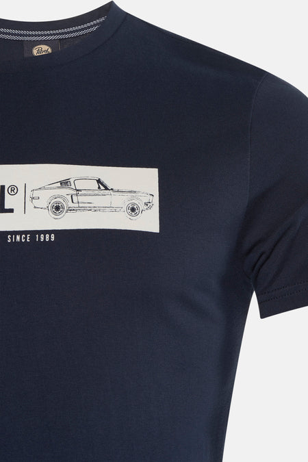 T-shirt à manches courtes - bleu