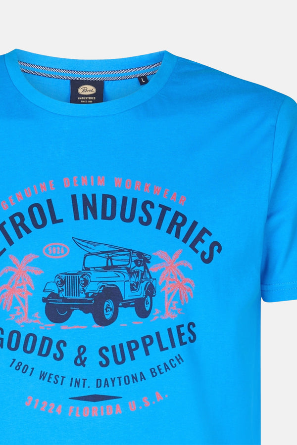 T-shirt (manches courtes) Bleu - Petrol Industries®