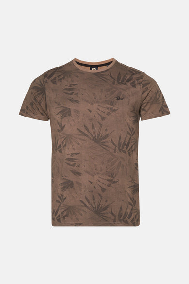 T-shirt à manches courtes - Brun