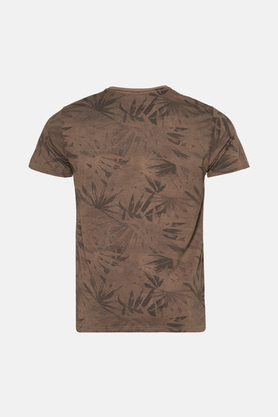 T-shirt à manches courtes - Brun
