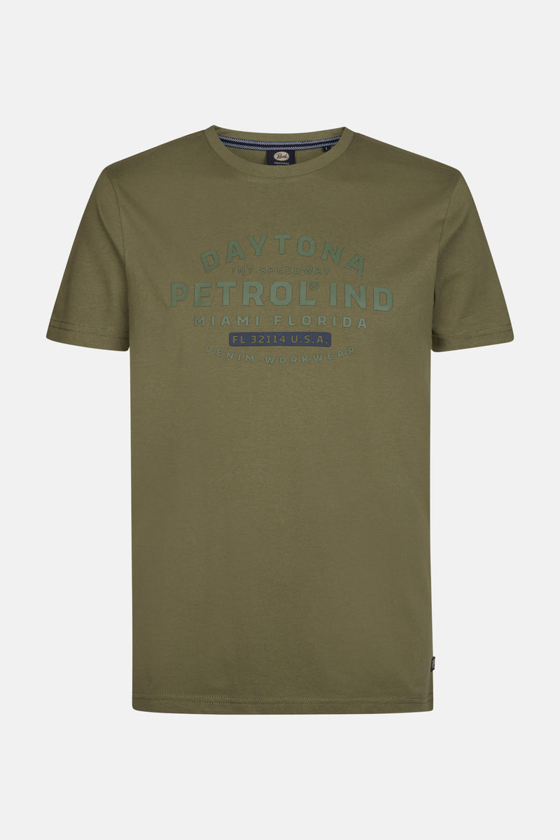 T-shirt à manches courtes - Kaki