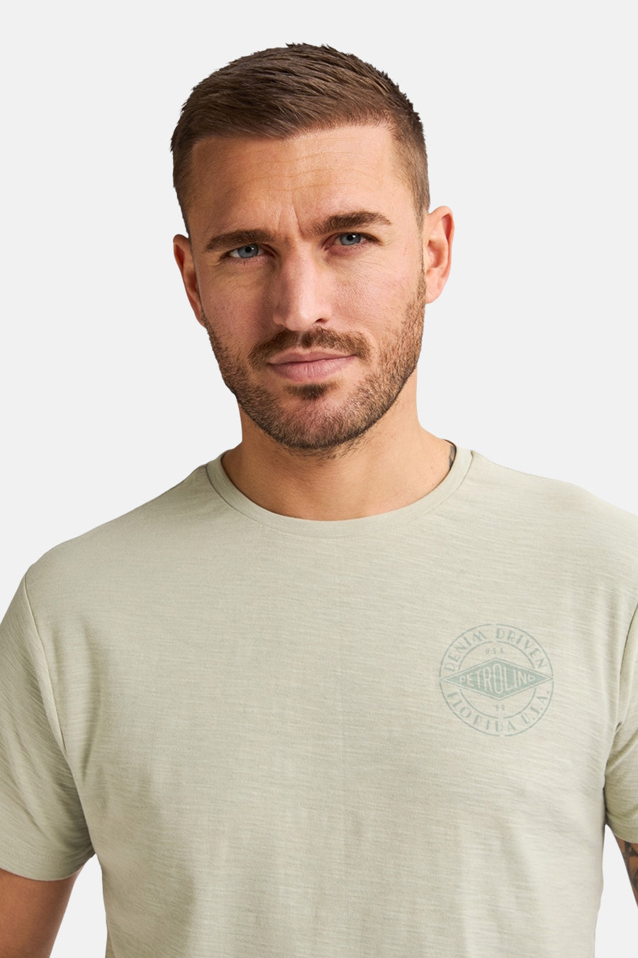 T-shirt à manches courtes - Vert - Petrol Industries®