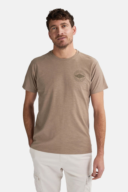 T-shirt à manches courtes - Brun
