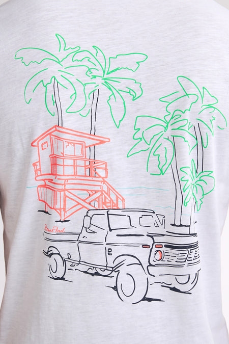 T-shirt (manches courtes) Blanc - Petrol Industries®