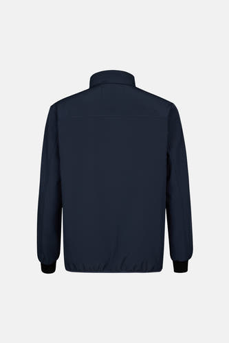 Blau,, courte veste de Petrol Industries, vue de derrière avec un design simple et des manches longues.