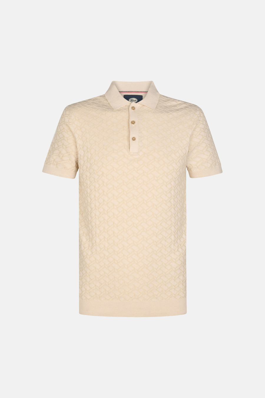 Polo à manches courtes - écru