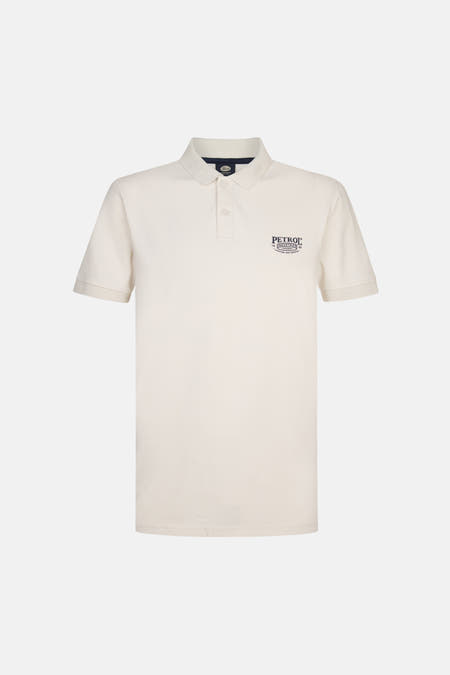Polo récent de Petrol Industries avec des manches courtes et un logo sur la poitrine.