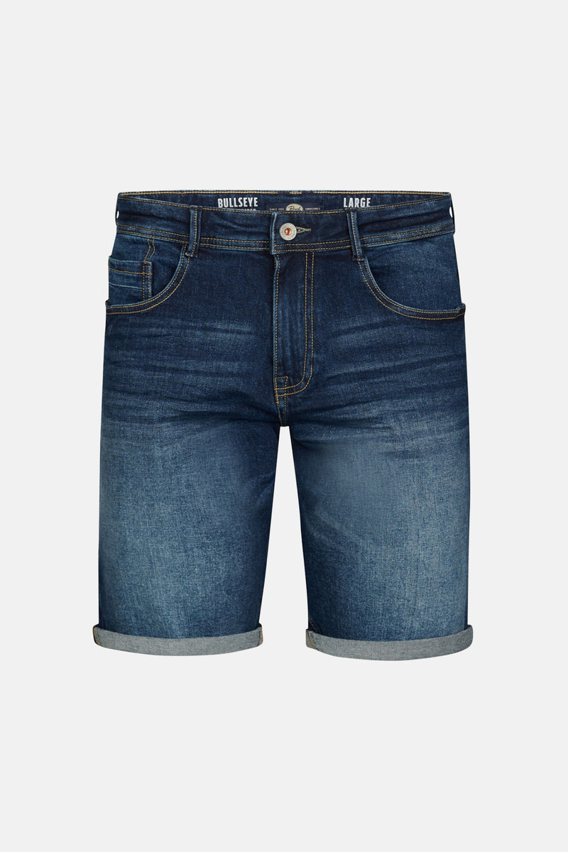 Short - dark blue denim