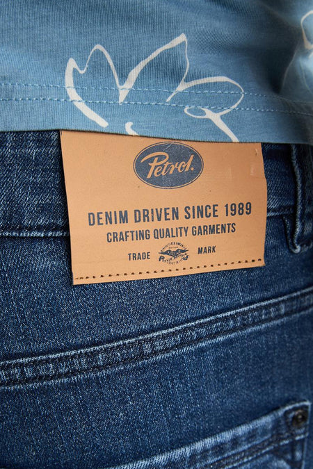 Short cargo - Dark blue denim