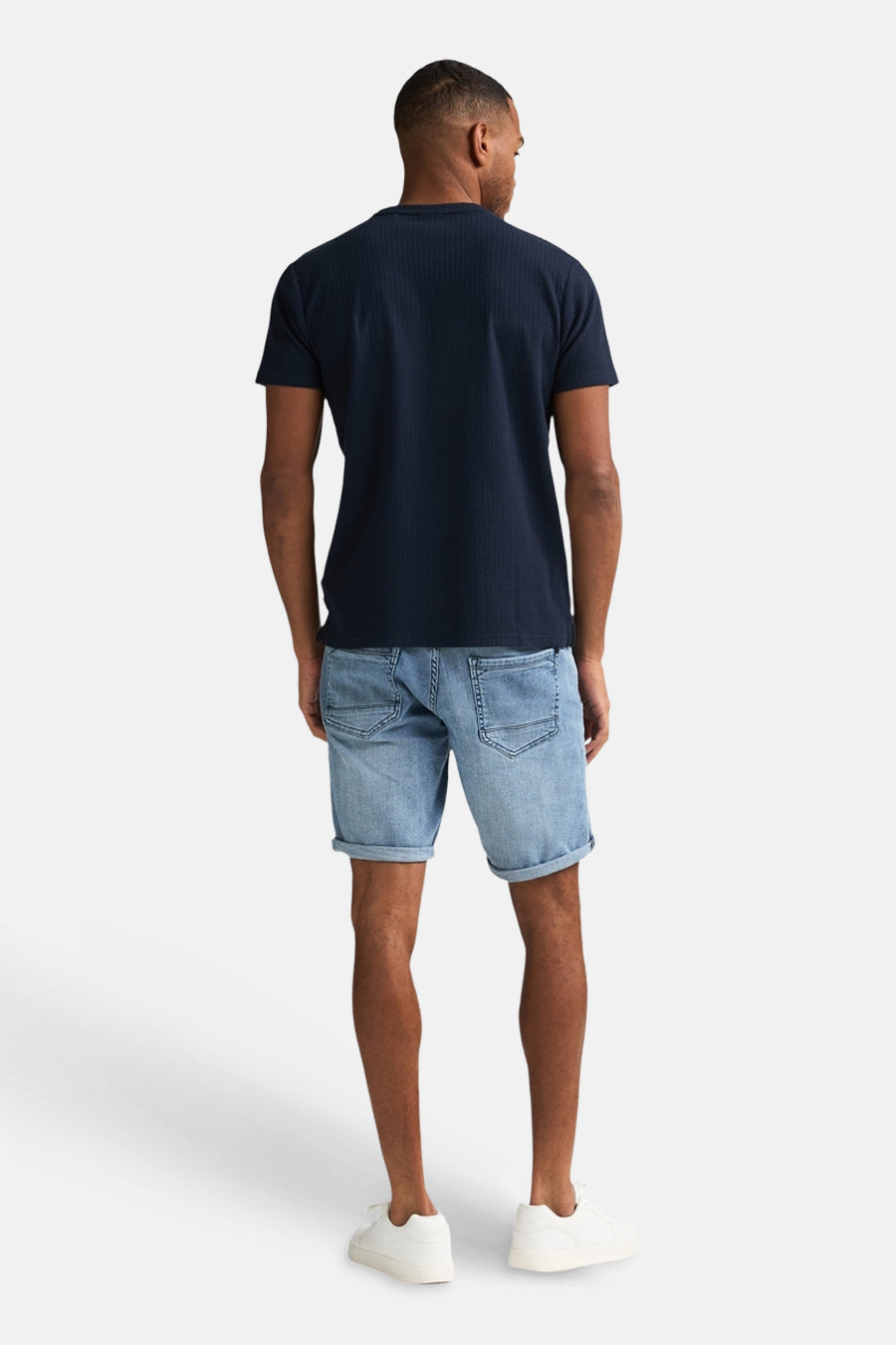Short cargo - Light blue denim