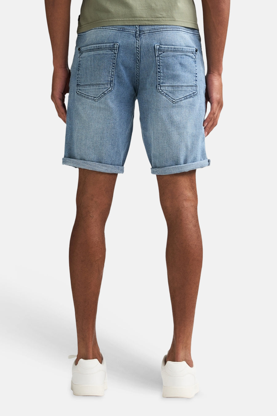 Short cargo - Light blue denim