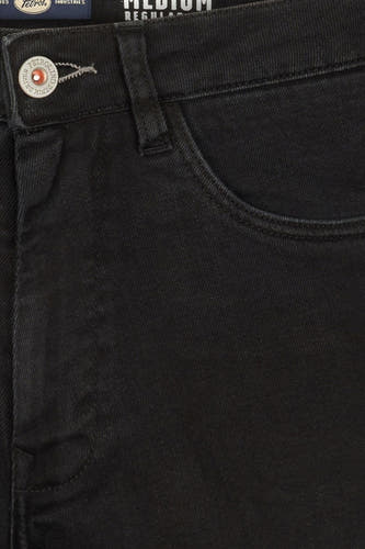 Short cargo - black denim