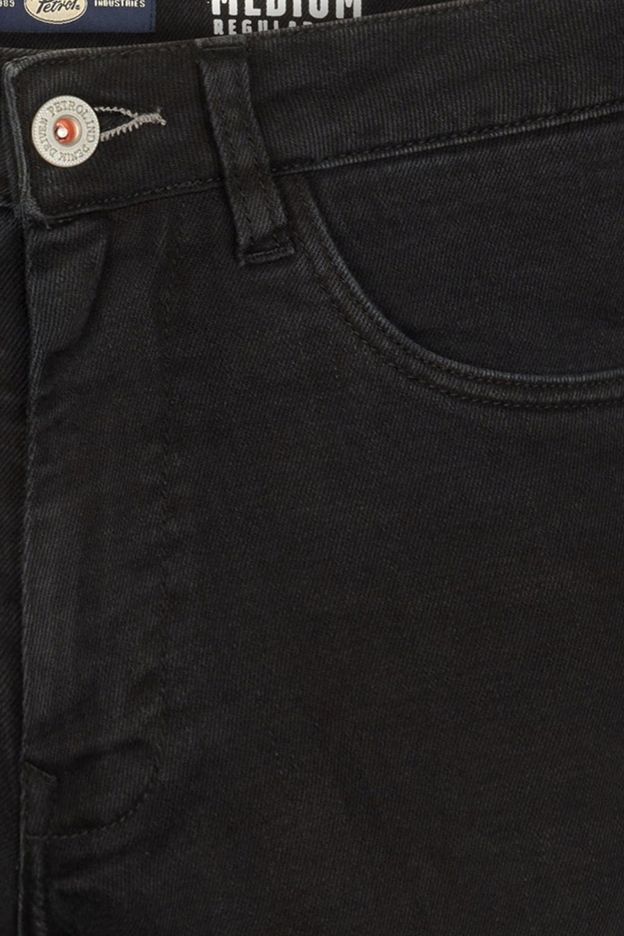 Short cargo - black denim