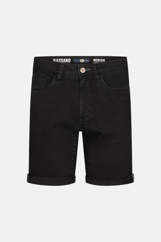 Short cargo - black denim