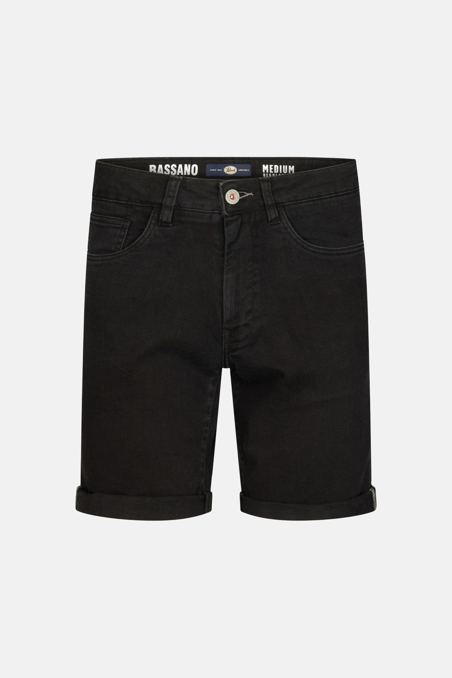 Short cargo - black denim